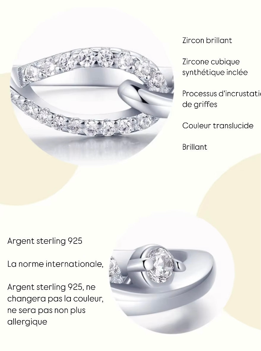 Bague Harpe - Argent 925
