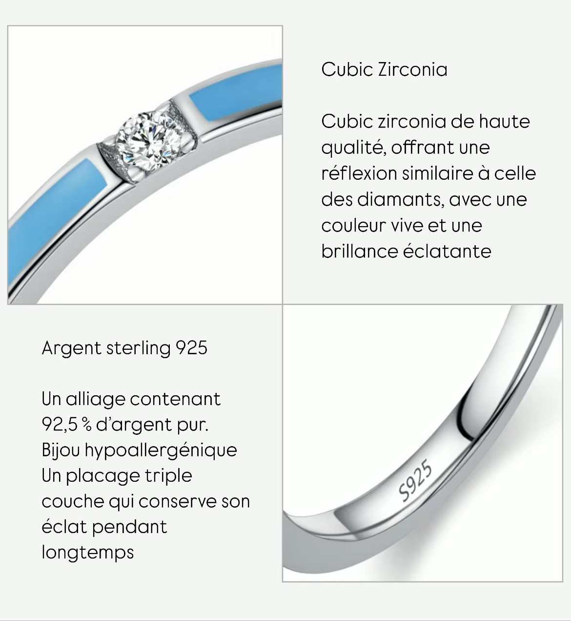 Bague karina - Argent 925