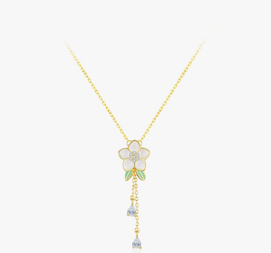Collier Flora - Argent 925