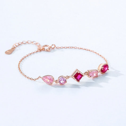 Bracelet Céline - Argent 925 or rose